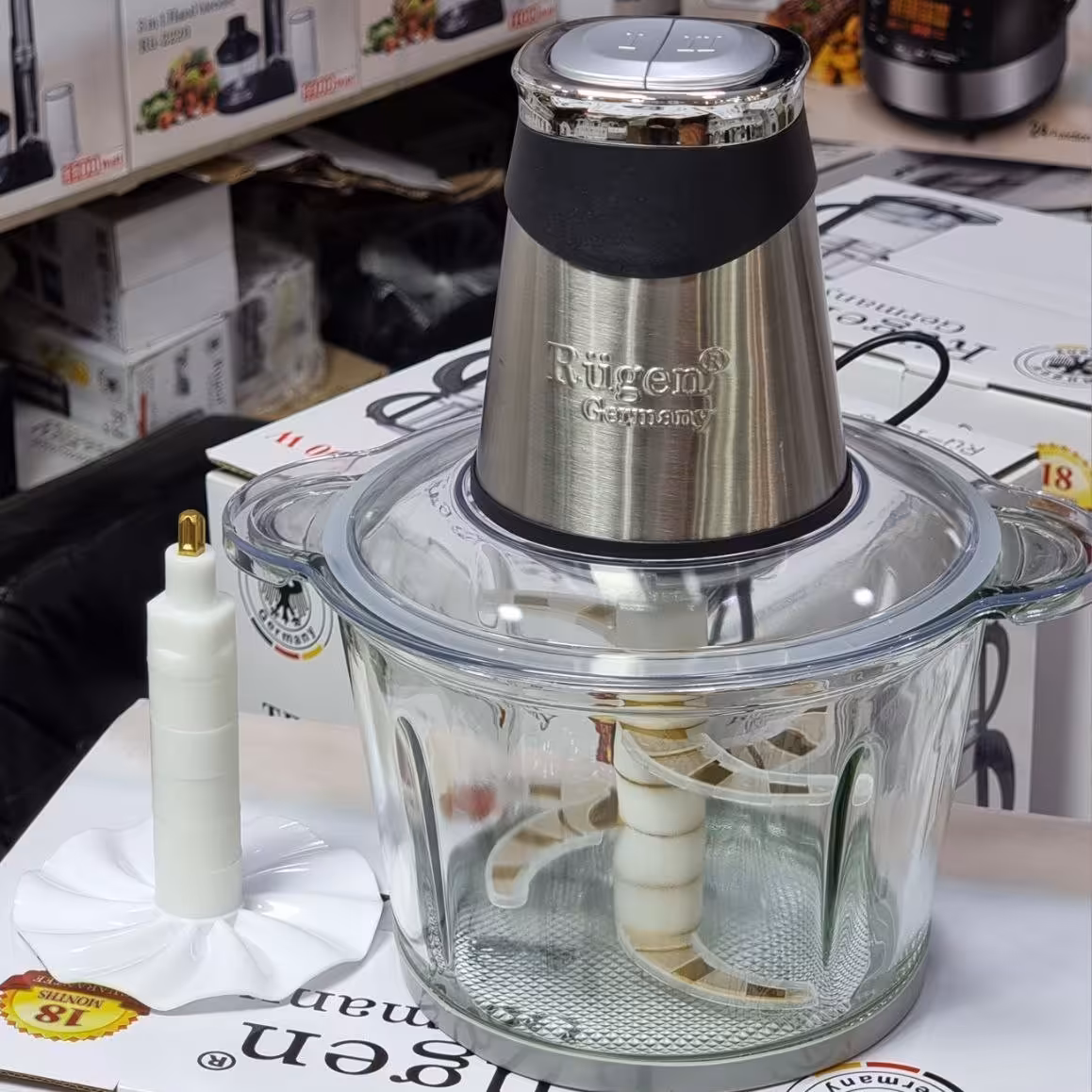 خردکن همزن هر دو یک جا در خانه و آشپزخانه لوازم پخت و پز  