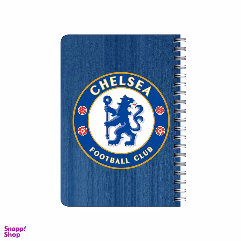 دفترچه یادداشت ۸۰ برگ بامبیلیپ مدل چوبی طرح تیم چلسی انگلیس کد 7376004