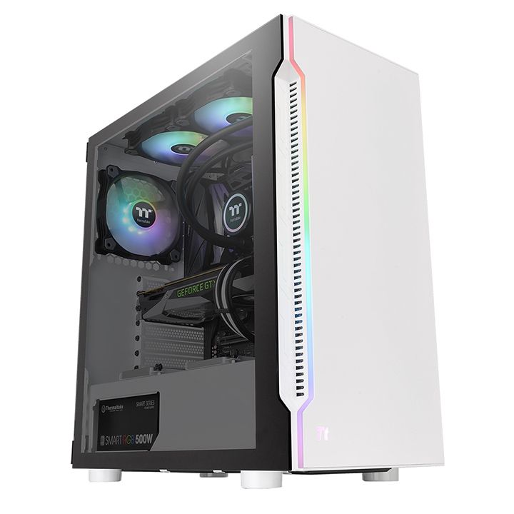 مشخصات، قیمت و خرید کیس کامپیوتر ترمالتیک مدل Thermaltake H200 TG Snow