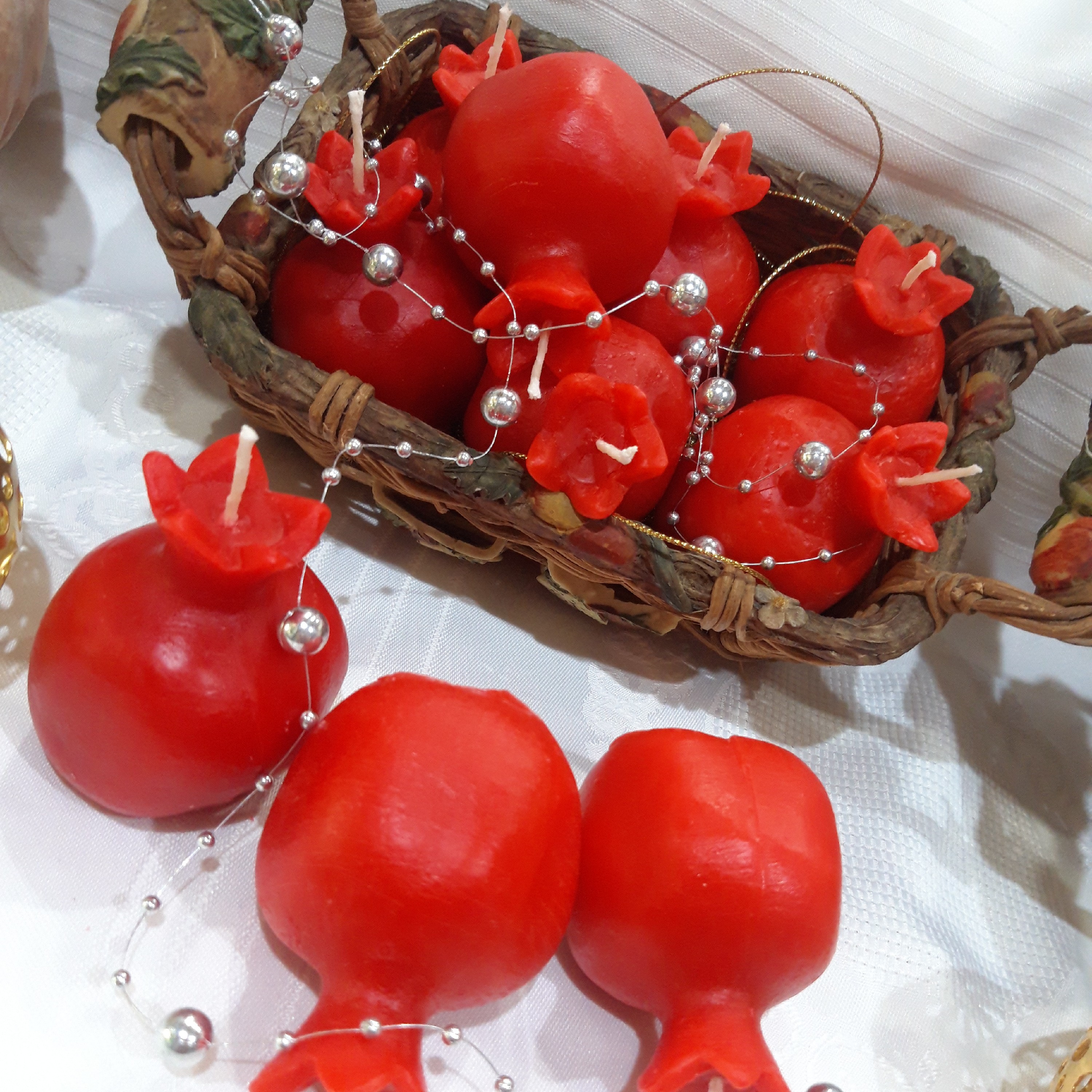 شمع انار یلدایی