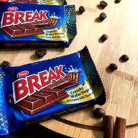 شکلات شیری  برند بریک مدل چهار انگشتی 29 گرمی اماراتی