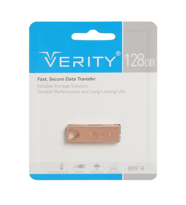 فلش مموری وریتی 32 گیگابایت رزگلد