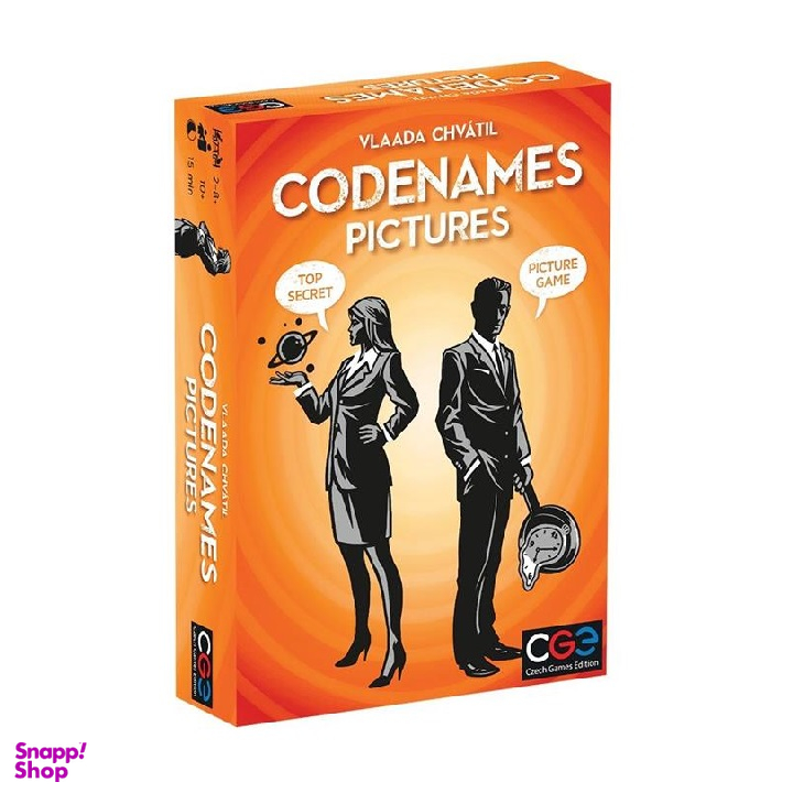 بازی فکری سی جی ای مدل کد نیمز Codenames Pictures