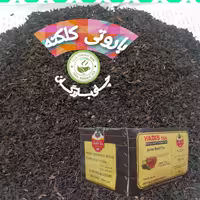 چای باروتی کلکته  کارتن 10 کیلویی  برند حدیث  خوش طمع و رنگ آلبالو 