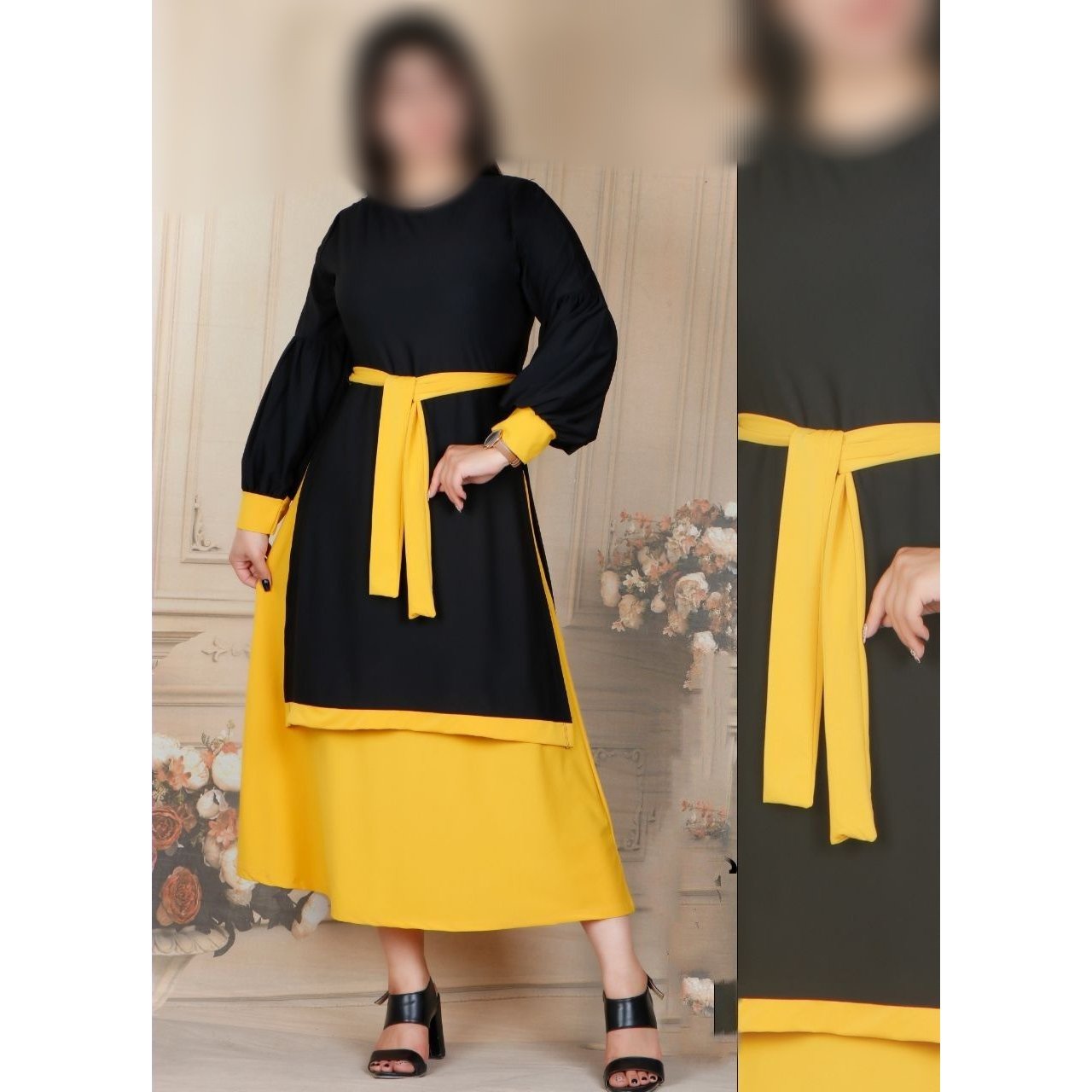تونیک طرح دامن چاکدار زنانه