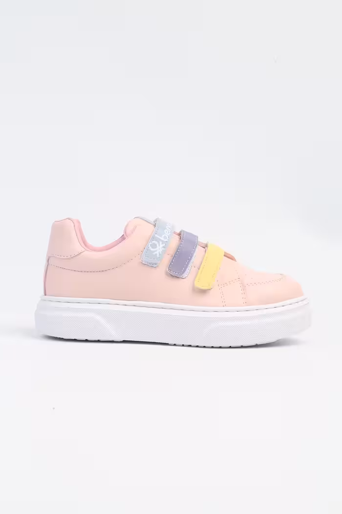 اسنیکر صورتی دخترانه و پسرانه بچگانه ® | BN 31112 3826 پودر کفش ورزشی بچه گانه Benetton