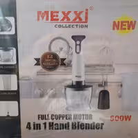 گوشتکوب برقی 4 کاره مکسی 500 وات  بدنه لاکی