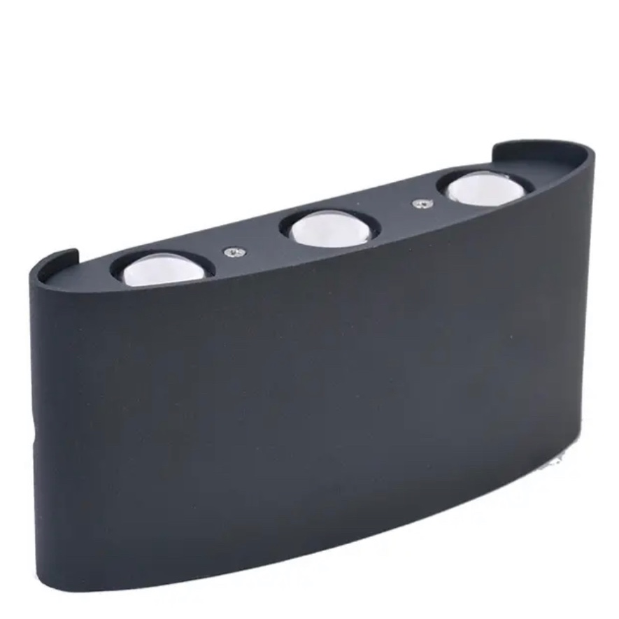 چراغ دکوراتیو سه طرفه لنزدار 6وات روکار