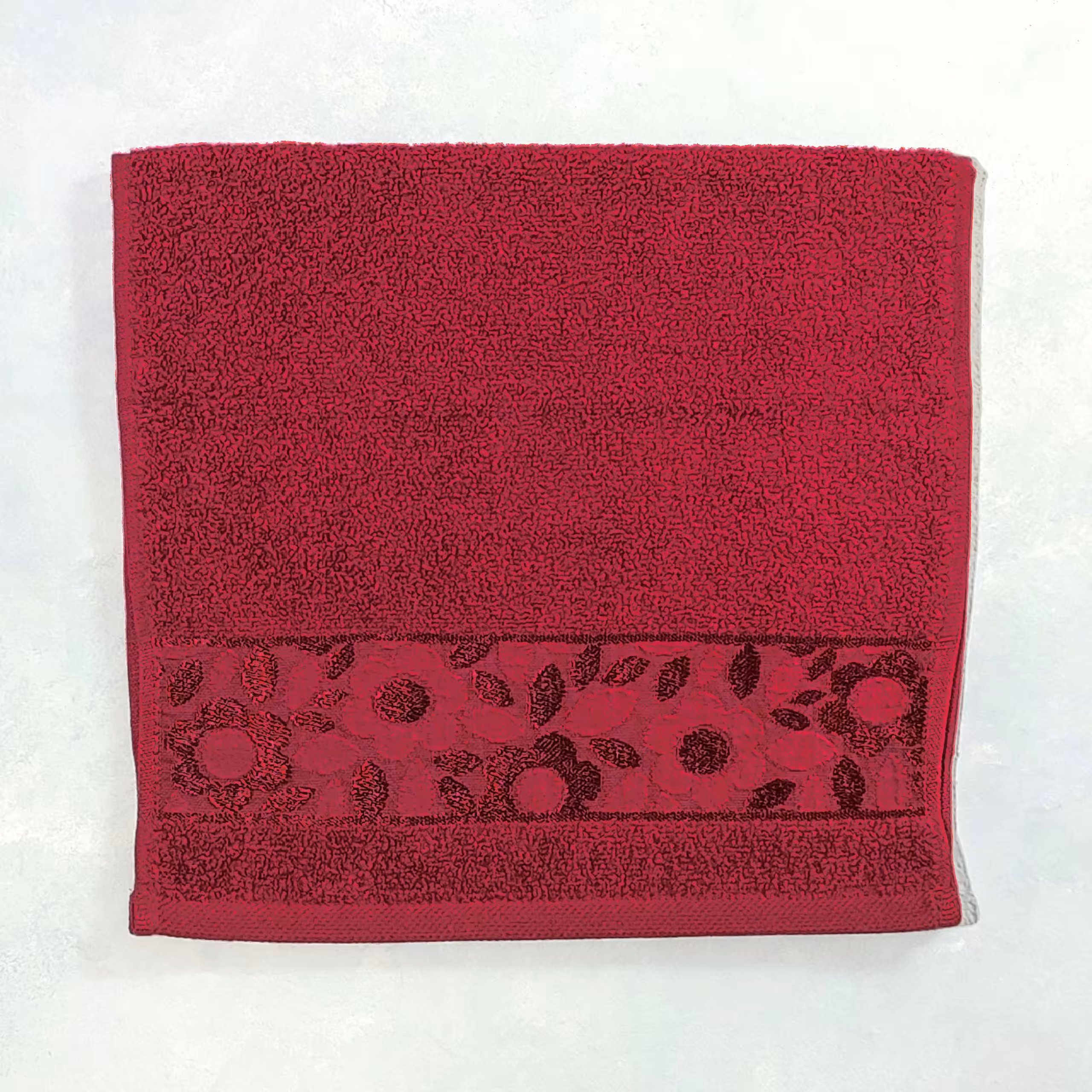 حوله دستی بهباف آذر مدل سورپرایز سایز 30 در 58 کد 01