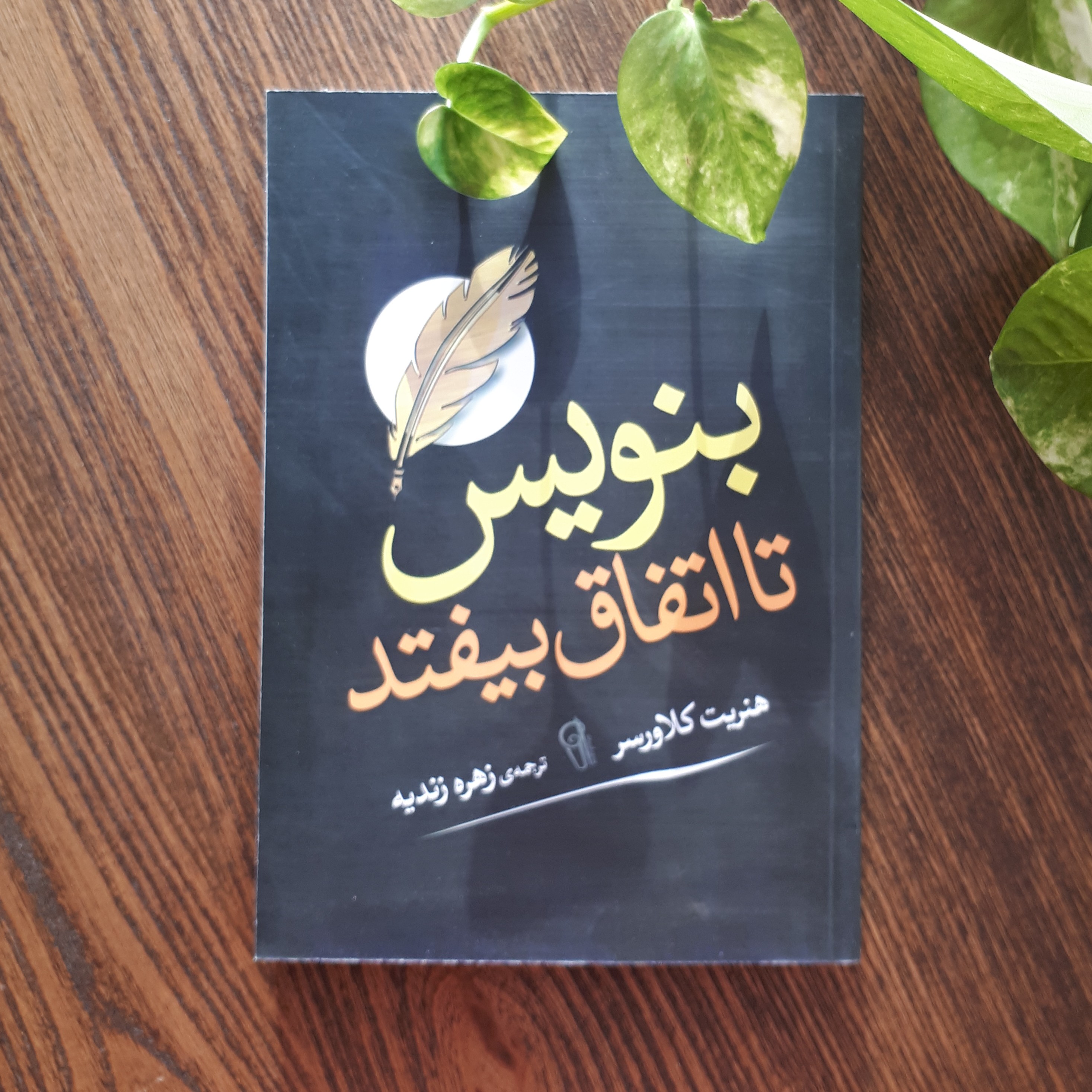 کتاب بنویس تا اتفاق بیفتد اثر هنریت کلاوسر ترجمه زهره زندیه