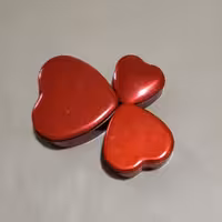 جعبه فلزی مدل قلب در سه سایز ❤️