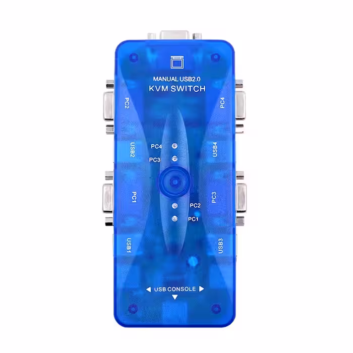 KVM سوئیچ 4 پورت USB اتومات