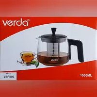 قوری پیرکس ، برند وردا ، شعله مستقیم ، ظرفیت 1000 میلی لیتر