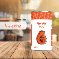 پودر پاپایا 100 گرم خالص پودرینو