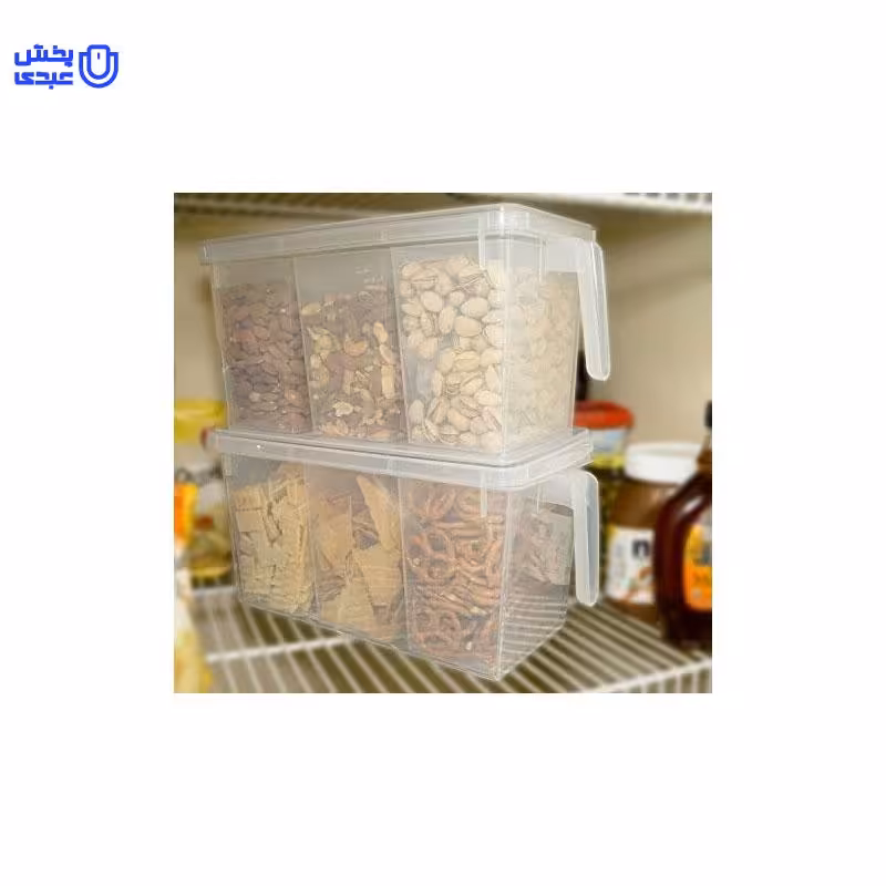 باکس سه خانه دسته دار مرسه