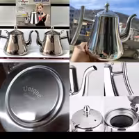 قوری استیل کلاسیک عربی یونیک
زیر قوری حک شده Unique Germany