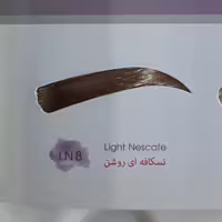 کیت رنگ ابرو لیونل شماره LN8 رنگ نسکافه ای روشن

