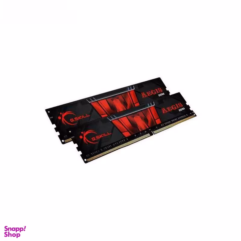 رم دسکتاپ DDR4 دو کاناله جی اسکیل (G Skill) سری Aegis فرکانس 3200 مگاهرتز CL16 ظرفیت 32 گیگابایت
