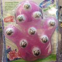 ماساژور دستی غلطکی مدل xn_360 با 9 غلطک فلزی و بدنه ژله ای و یک بست