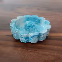 جاعودی سنگ مصنوعی به صورت رنگی و رگه دار 