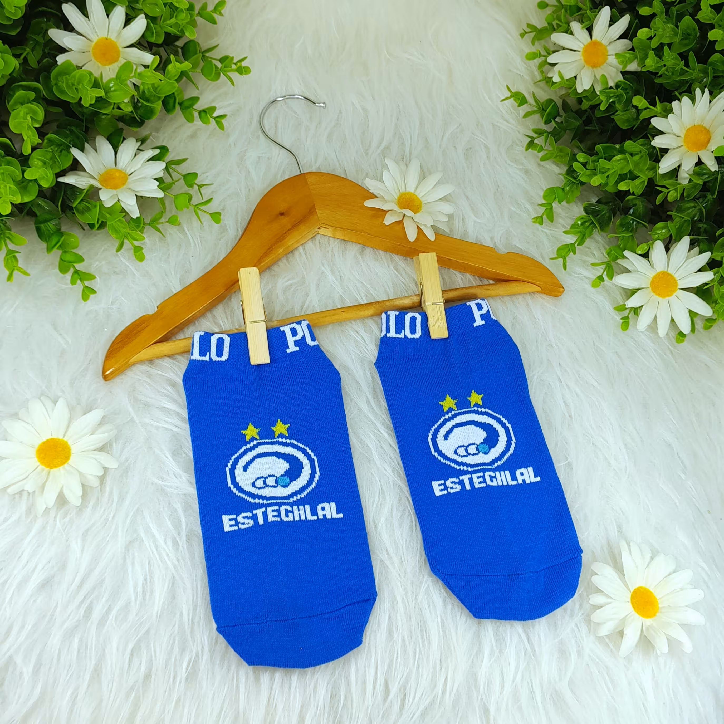 جوراب مچی طرح استقلال  نخی باکیفیت فریسایز38تا44