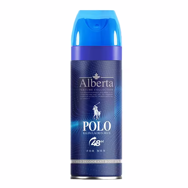 اسپری بدن مردانه آلبرتا مدل RALPH LAUREN - Polo حجم 200 میلی لیتر