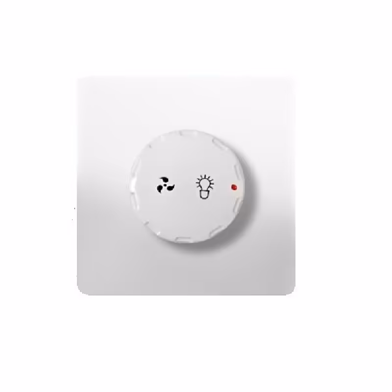 دیمر لامپ  و فن توکار مدل کریستال 