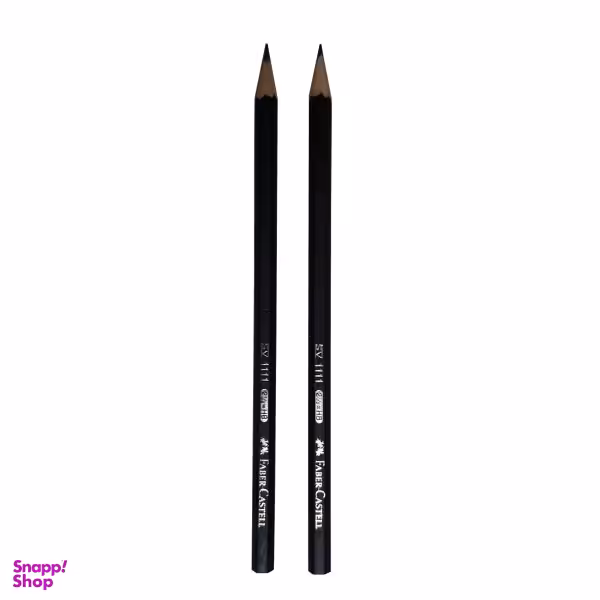 مداد مشکی فابر کاستل مدل 1111 بسته دو عددی