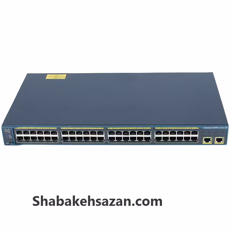 سوئیچ 48 پورت سیسکو مدل WS-C2960-48PST-L ریفر