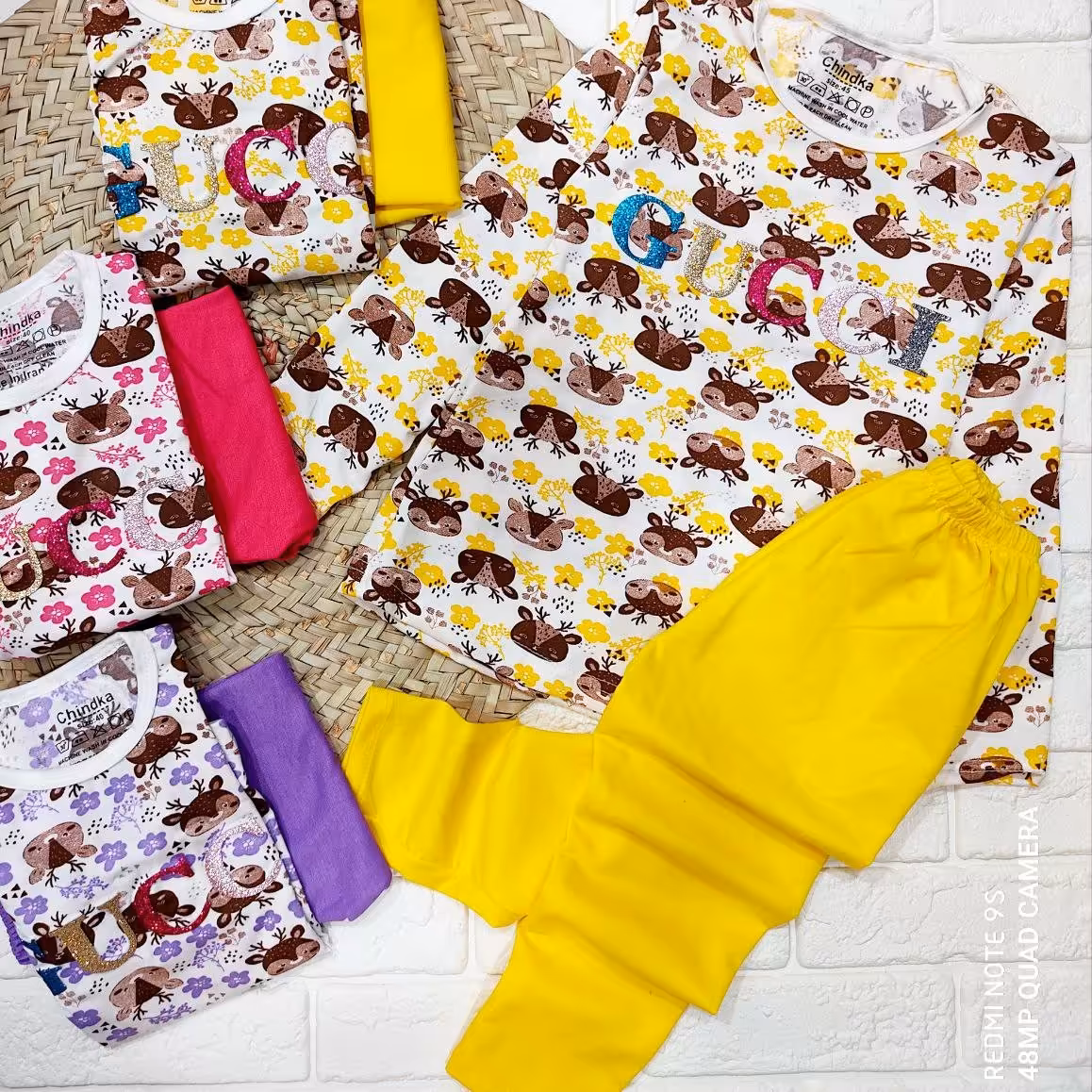 بلوز شلوار دخترانه گوزن