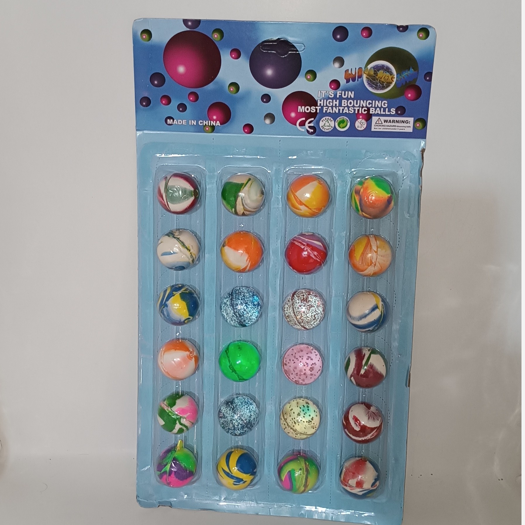 توپ شیطونک کوچک اندازه قطر تقریبا 3 سانت