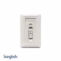 قاب پریز شبکه متا الکترونیک 86*86