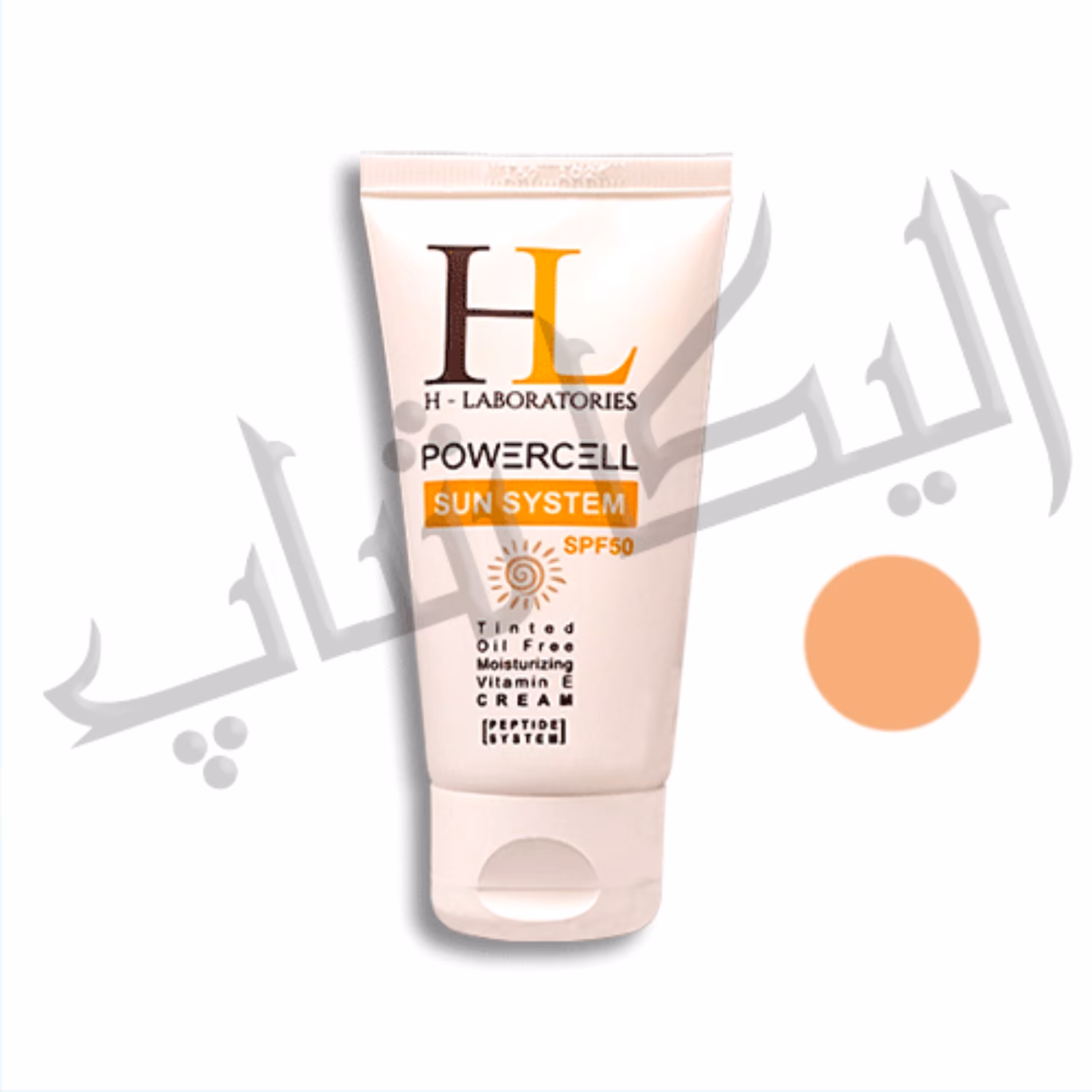 کرم ضدآفتاب رنگی فاقد چربی اچ ال HL مبدا برند سوئیس