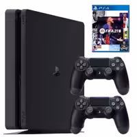 مجموعه کنسول بازی سونی مدل PlayStation 4 Slim ریجن 3  CUH ظرفیت 1 ترابایت به همراه بازی فیفا21