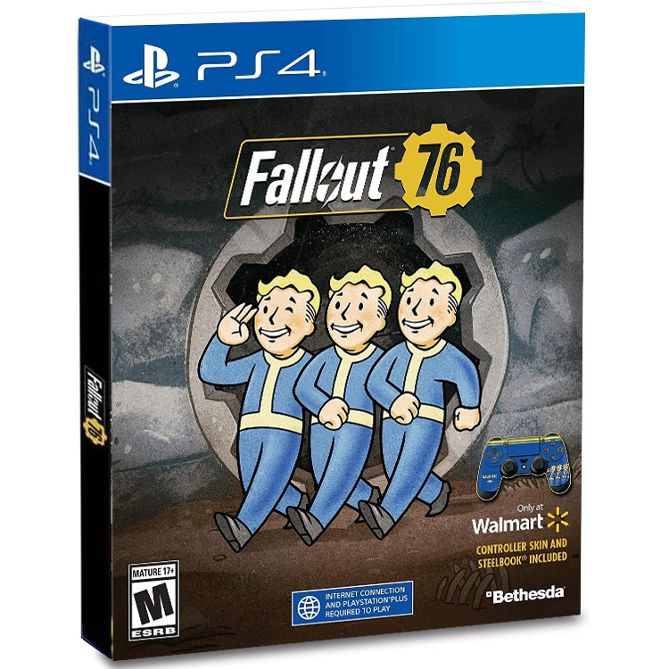 خرید دیسک بازی Fallout 76 With Controller Skin and Steelbook PS4 با بهترین قیمت