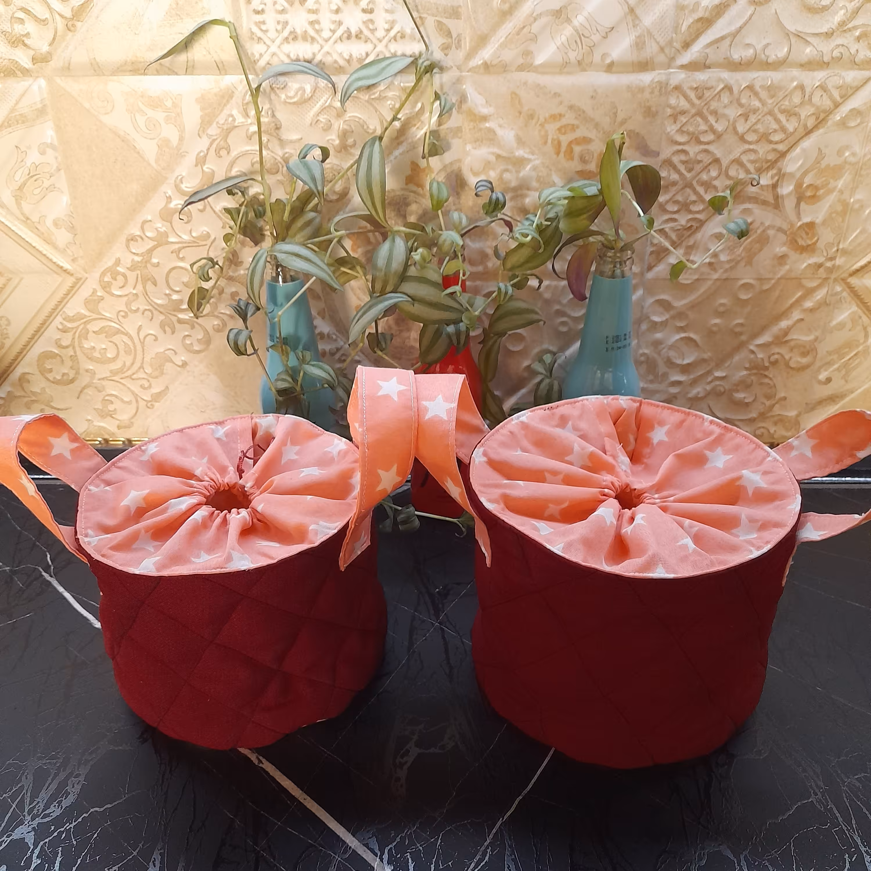 باکس پارچه ای استوانه ای- درب کشویی- در دو اندازه