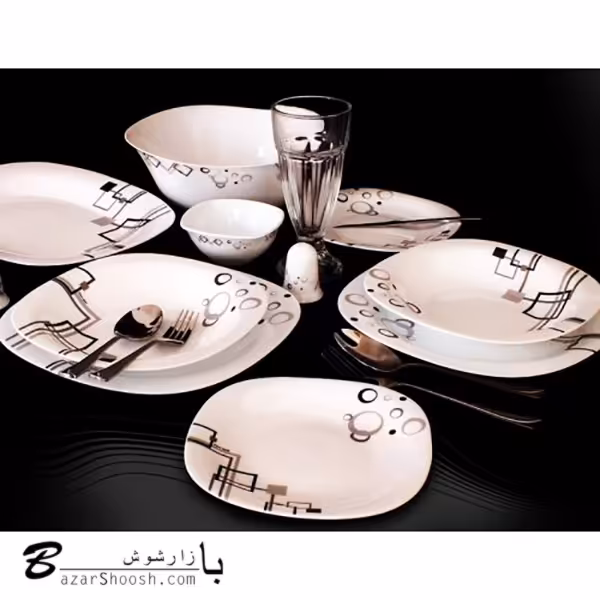 سرویس 6نفره غذاخوری 28پارچه پارس اپال مدل 806
