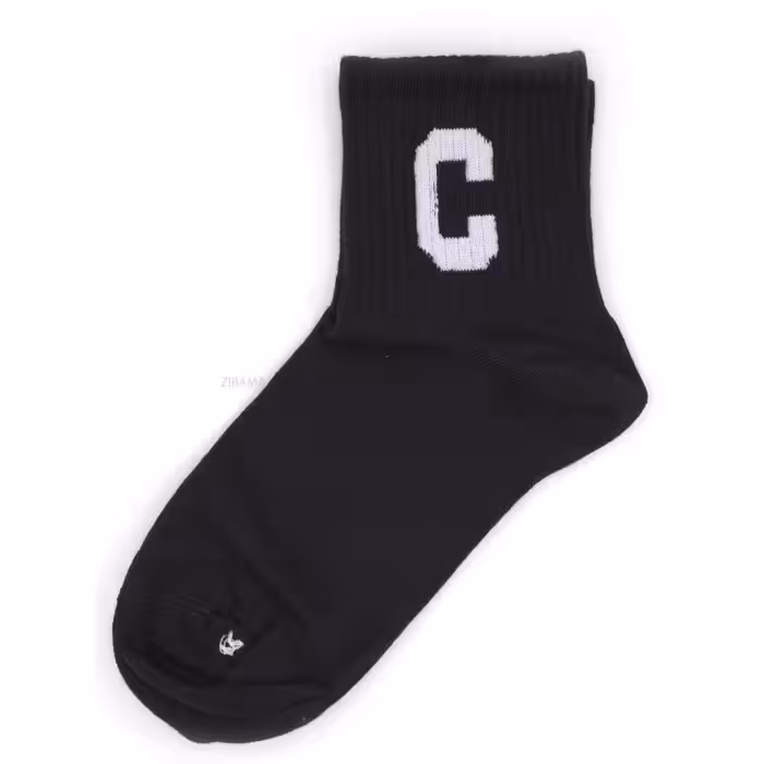 جوراب نیم ساق طرح حرف C انگلیسی