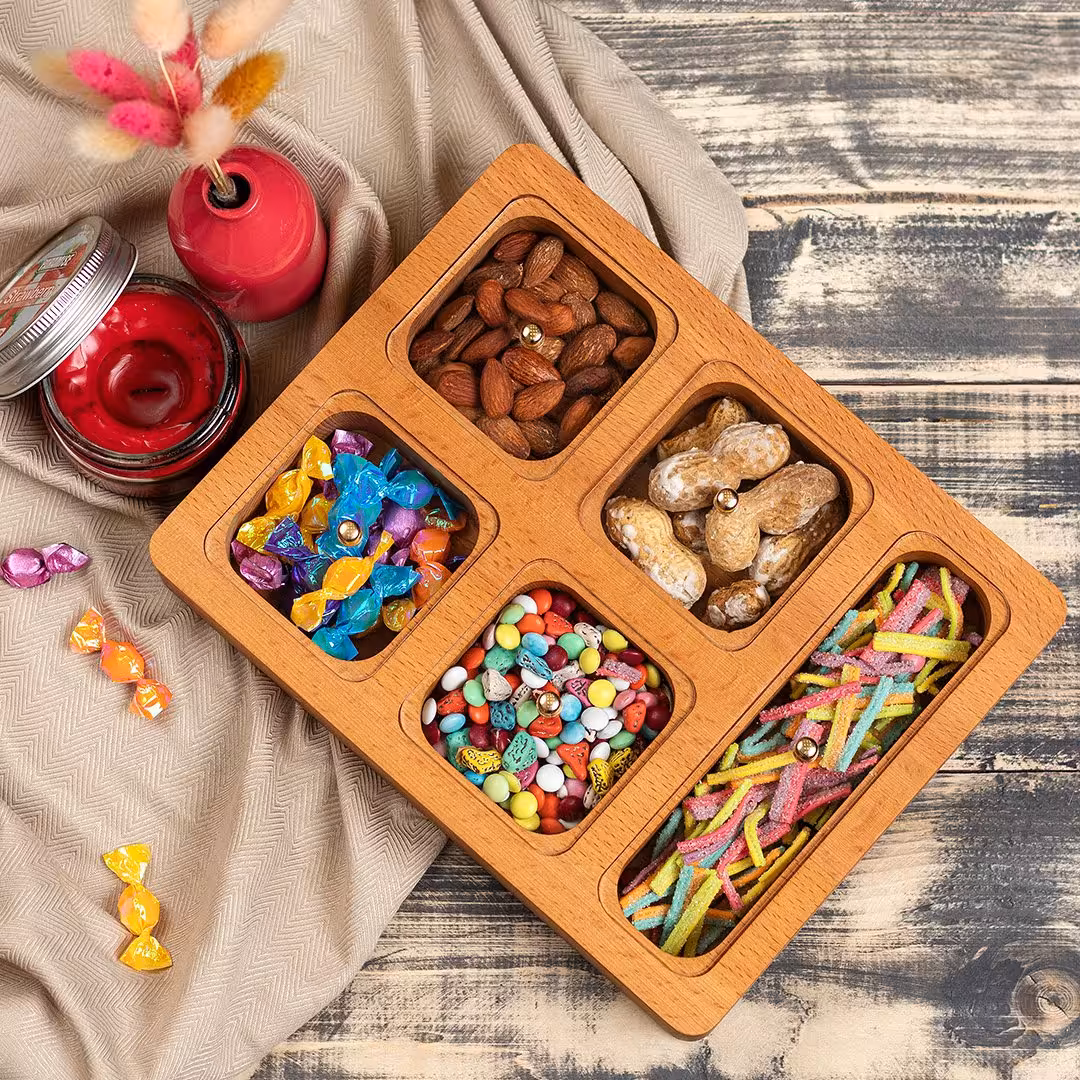 اردوخوری چوبی 5 خانه

