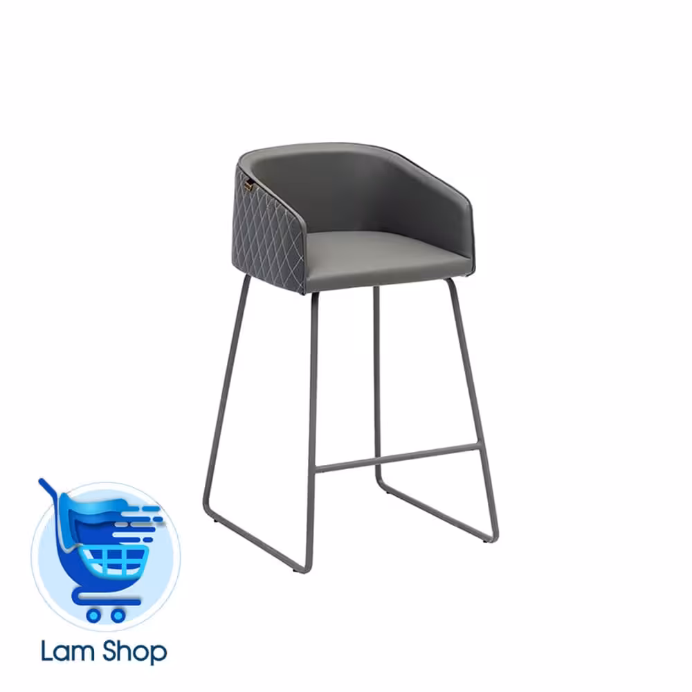 صندلی دسته دار کانتر نایس پایه فلزی N301B نظری(زمان ارسال 15 تا 20 روز کاری)