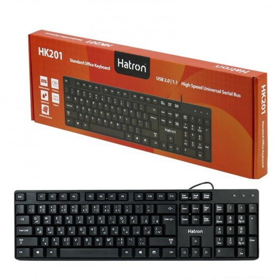 کیبورد هترون (Hatron) مدل HK201

