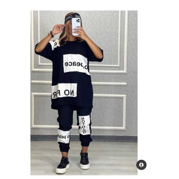 ست تیشرت شلوار لش NOT