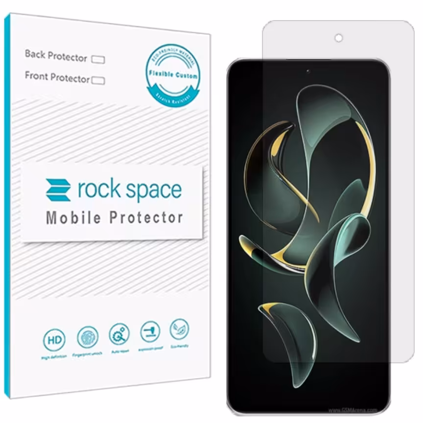 گلس نانو هیدروژل شفاف و ضد ضربه گوشی شیائومی Redmi K60 Ultra برند راک اسپیس    