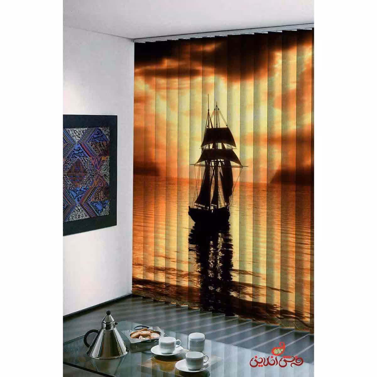 پرده لوردراپه تصویری کد715