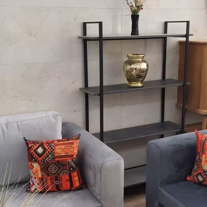 استند ایستاده چوب فلز  بسیار مقاوم و شیک مدرن و خاص 