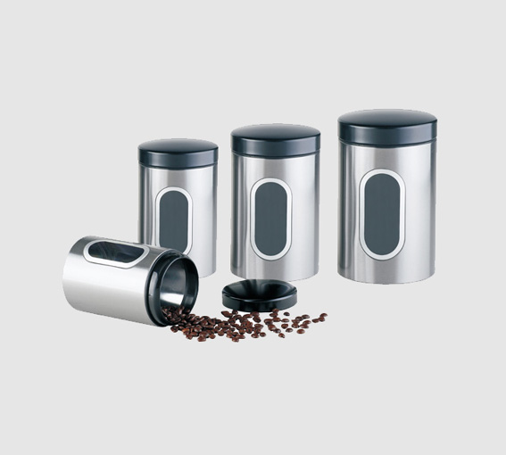 یونیک قوطی 4سایز پنجره دار 6945