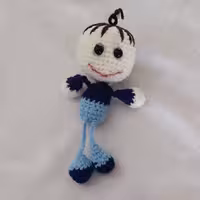 آویز خنگول بافتنی در رنگ های متفاوت مطابق درخواست شما