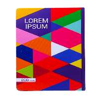 دفتر عرش رقعی ته دوخت 200برگ کد 166