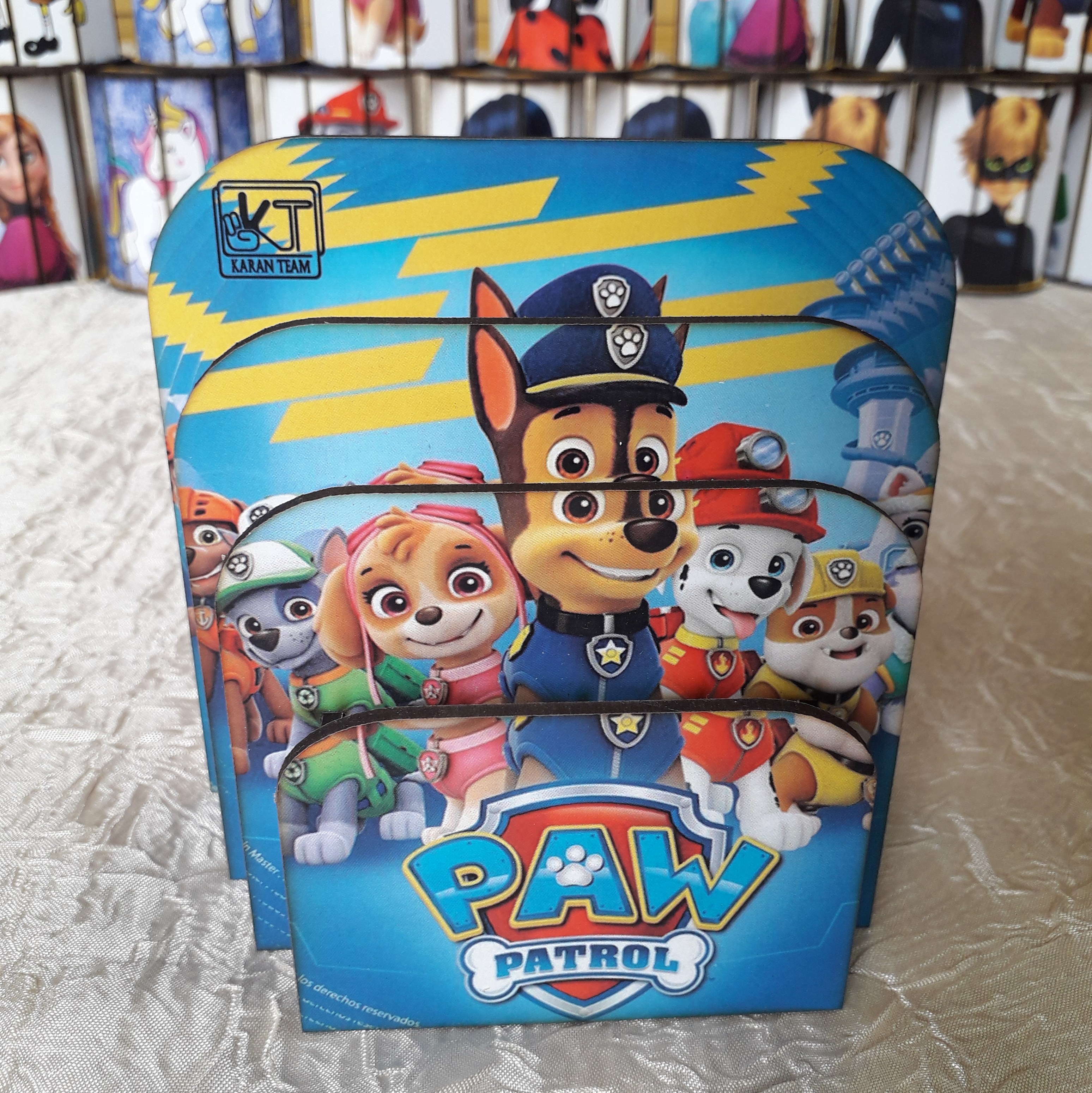 جامدادی رومیزی سه بعدی پسرانه عمده(10عدد)