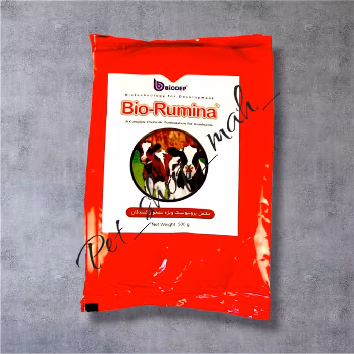 پروبیوتیک دامی 500 گرمی مخصوص نشخوارکنندگان برند بیوپول